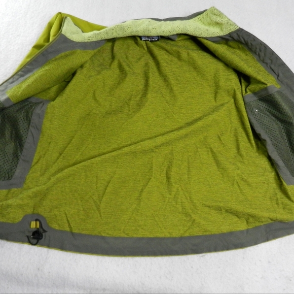 Vintage Patagonia Figure 4 Jacket Mens Small Avocado CSS Trail Softshell - Picture 8 of 14